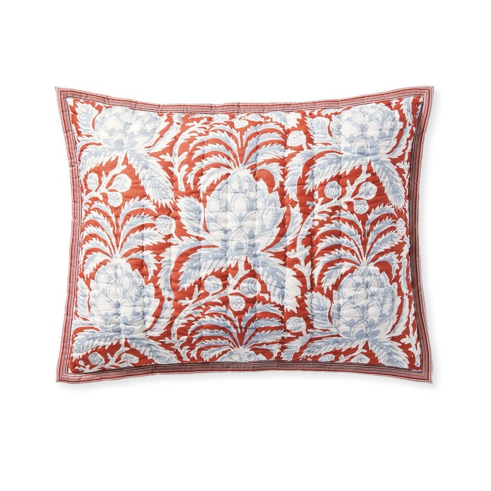 Serena and lily Artichoke Quilted Sham Pair